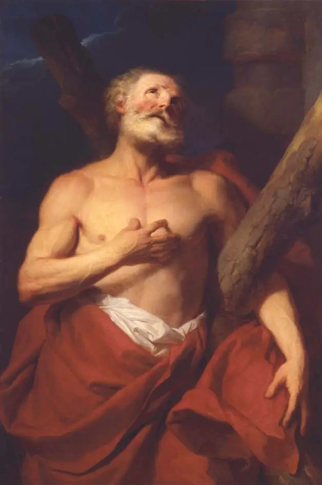 Święty Andrzej - Hyacinthe Rigaud