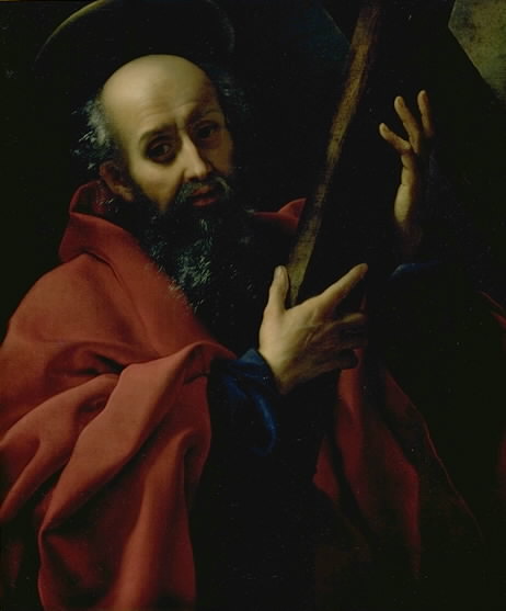 Święty Andrzej Apostoł - Carlo Dolci