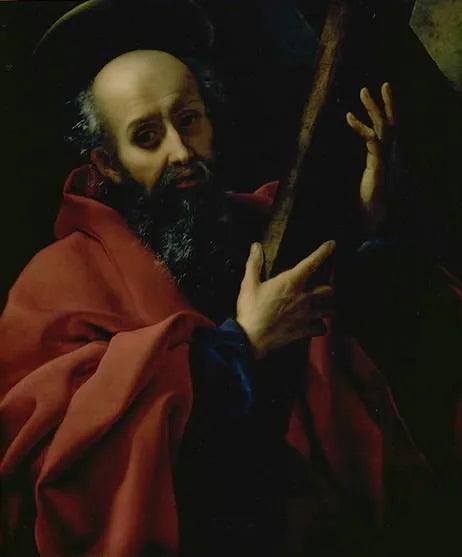 Święty Andrzej Apostoł - Carlo Dolci