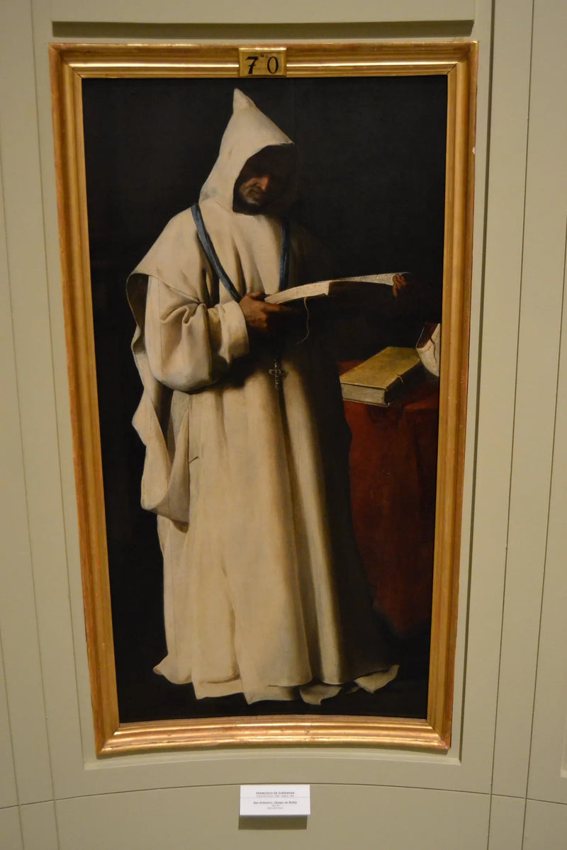 Święty Anthelm - Francisco de Zurbarań