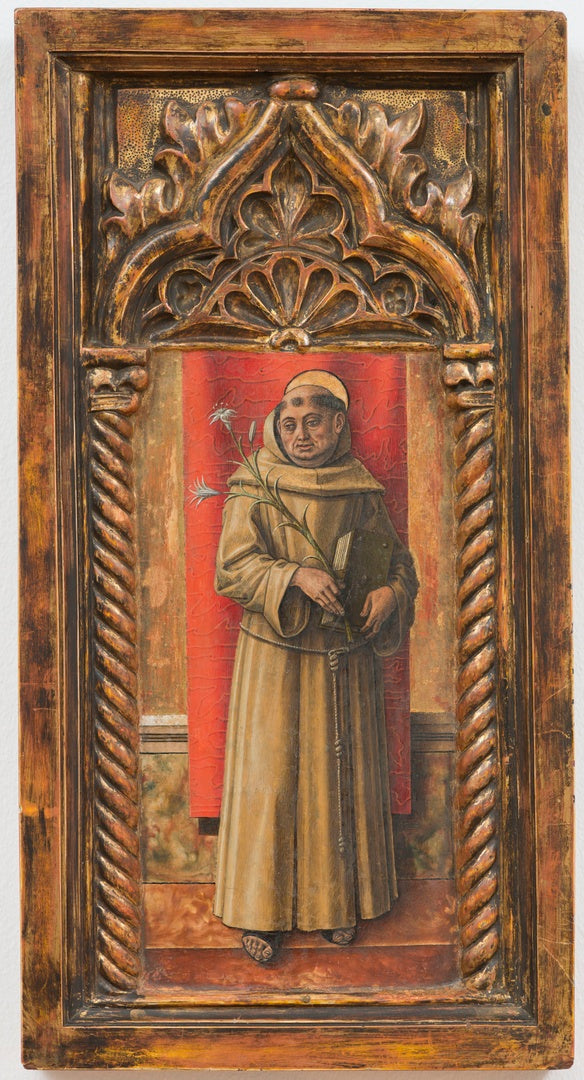Święty Antoni z Padwy - Carlo Crivelli