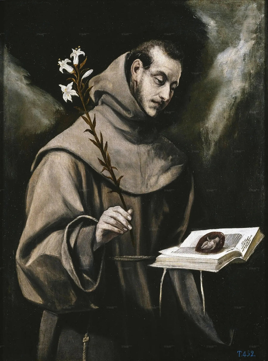 Święty Antoni z Padwy - El Greco