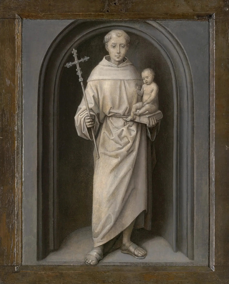 Święty Antoni z Padwy - Hans Memling
