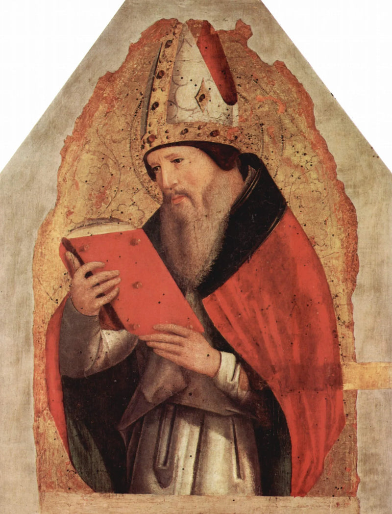 Święty Augustyn - Antonello z Messyny