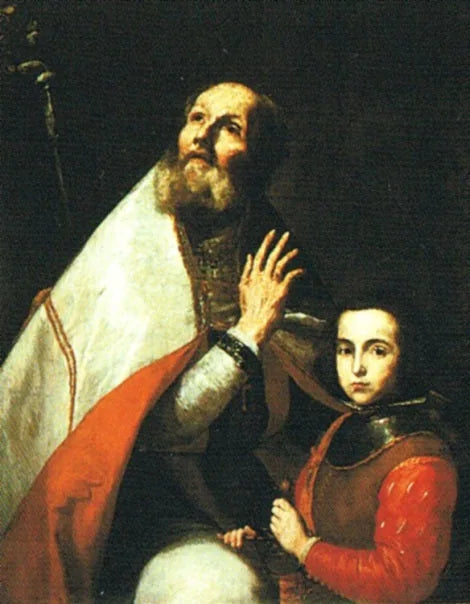 Święty Augustyn z chłopcem. - Jusepe de Ribera