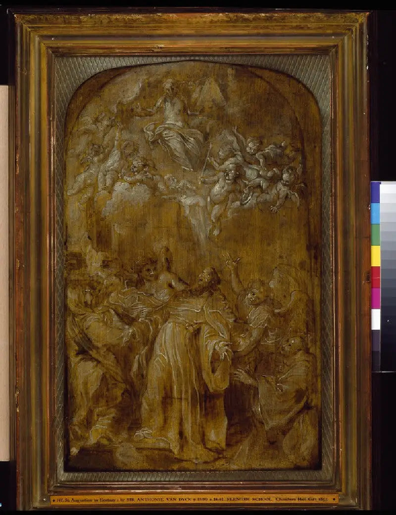 Święty Augustyn w ekstazie - Antoine van Dyck