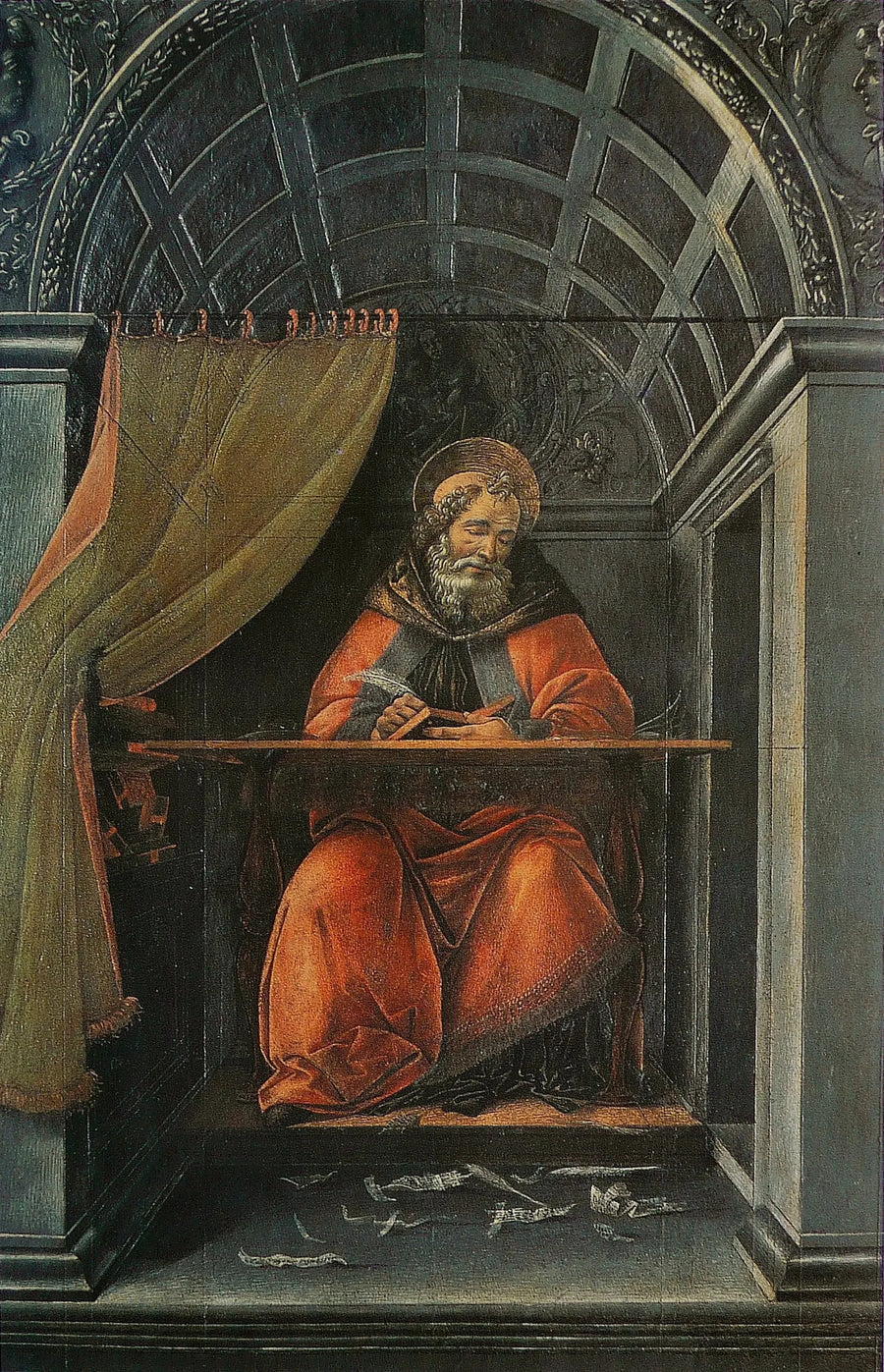 Święty Augustyn w swoim gabinecie - Sandro Botticelli