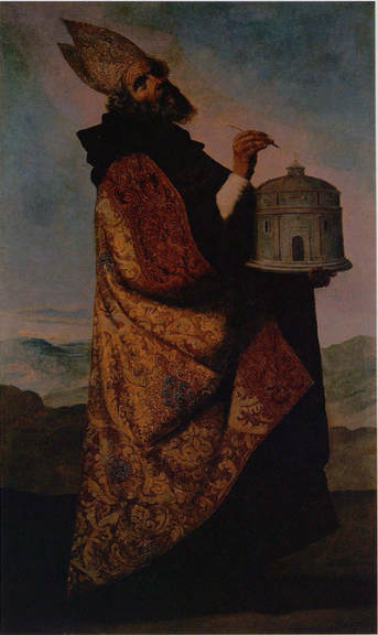 Święty Augustyn - Francisco de Zurbarán