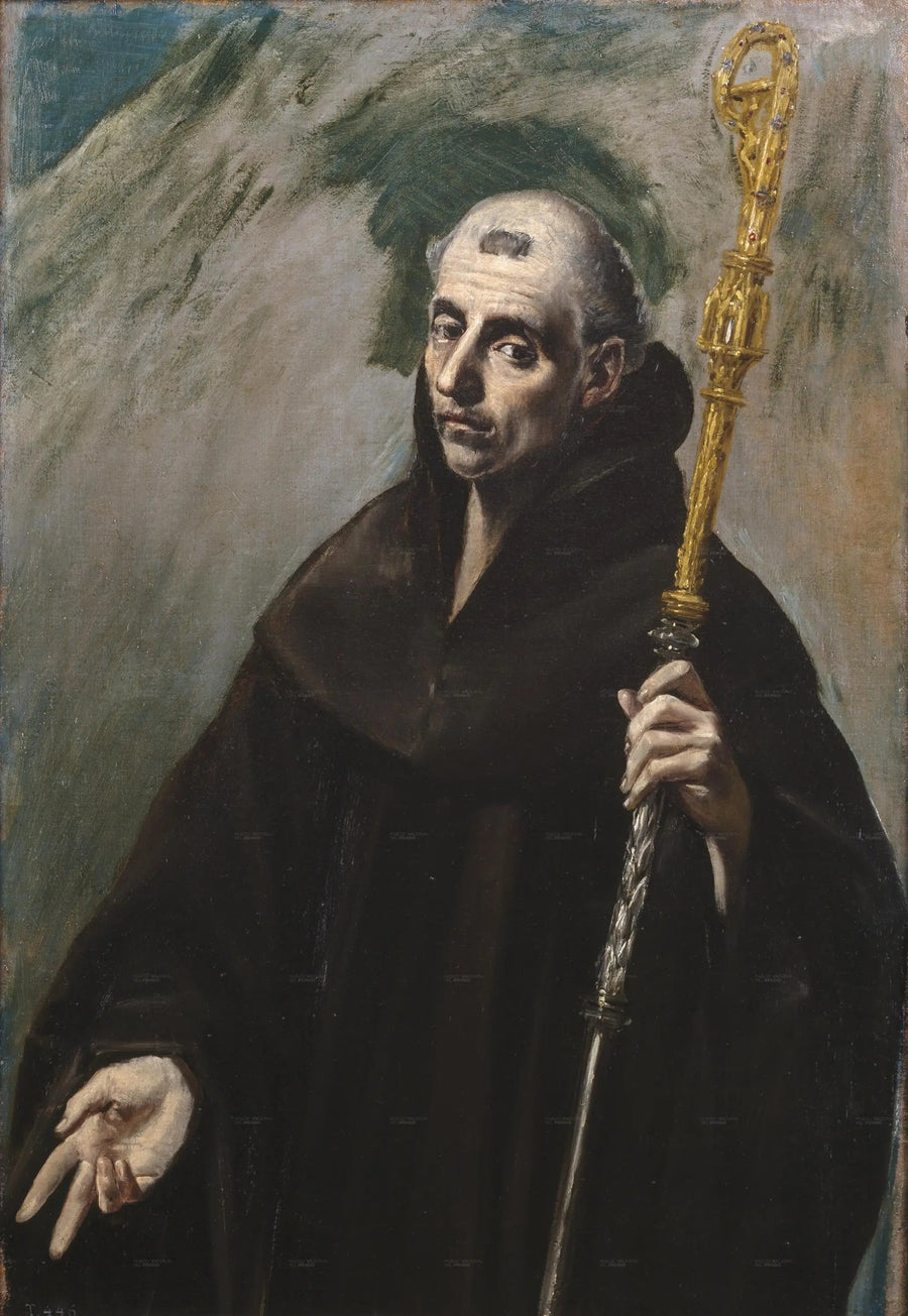 Święty Benoît - El Greco