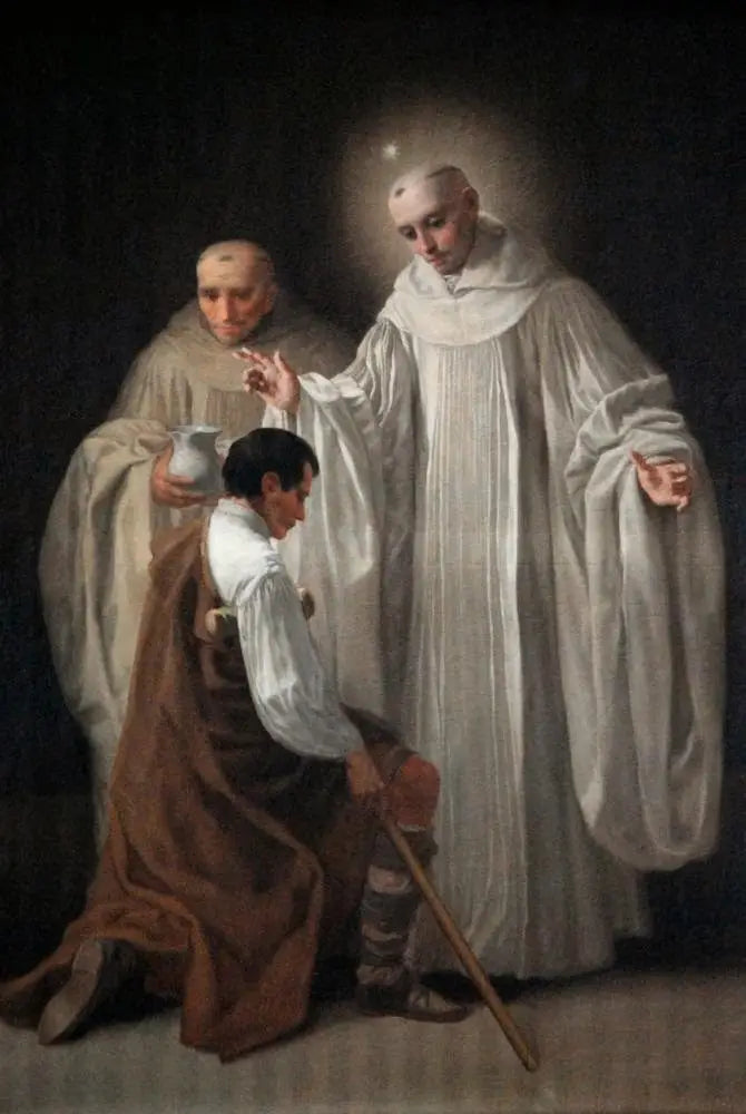Święty Bernard z Clairvaux uzdrawiający kalekę - Francisco de Goya