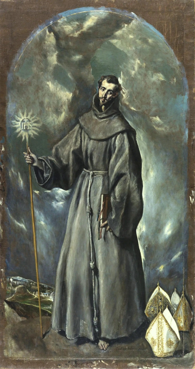Święty Bernardyn z Sieny - El Greco