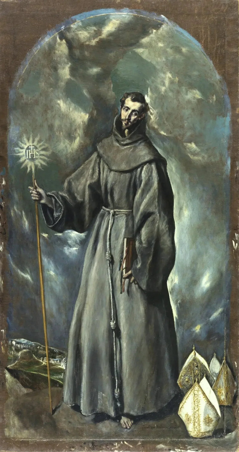 Święty Bernardyn z Sieny - El Greco