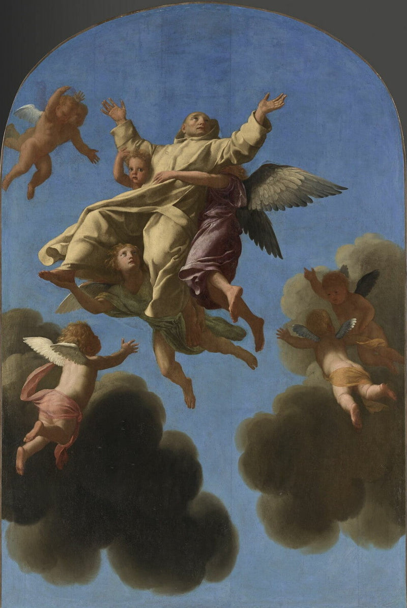 Święty Bruno wzięty do nieba - Eustache Le Sueur