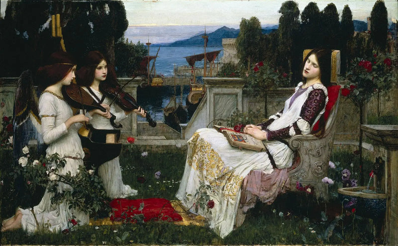 Święta Cecylia - John William Waterhouse