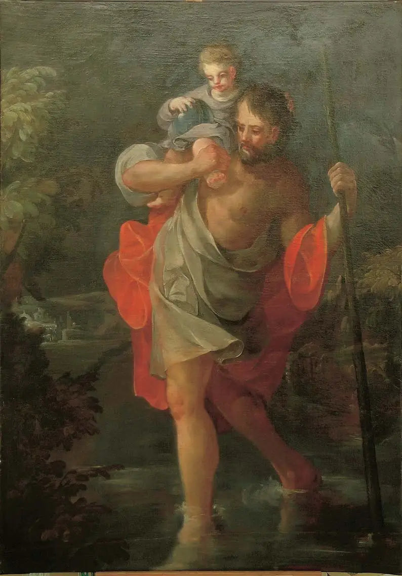 Święty Krzysztof - Francisco de Goya