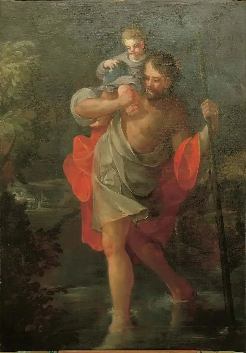 Święty Krzysztof - Francisco de Goya