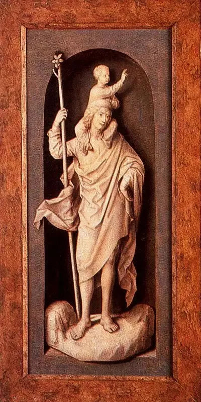 Święty Krzysztof - Hans Memling