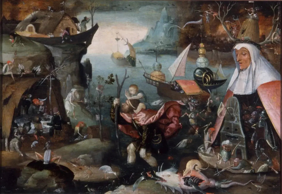 Święty Krzysztof - Hieronymus Bosch
