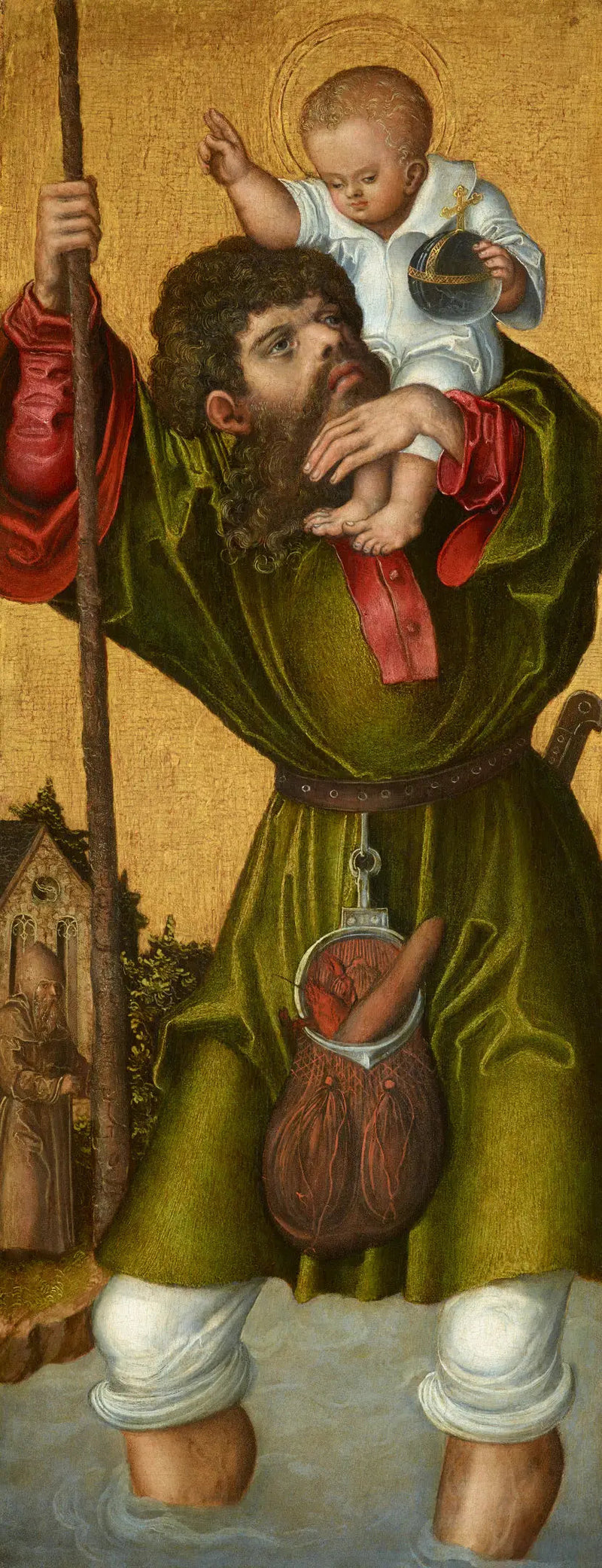Święty Krzysztof - Lucas Cranach Starszy