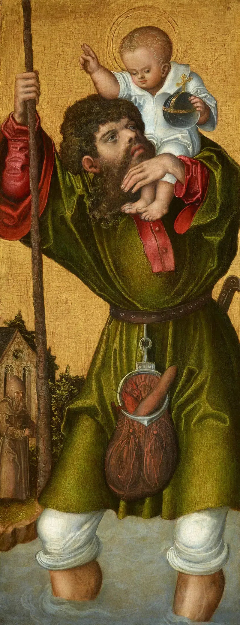 Święty Krzysztof - Lucas Cranach Starszy
