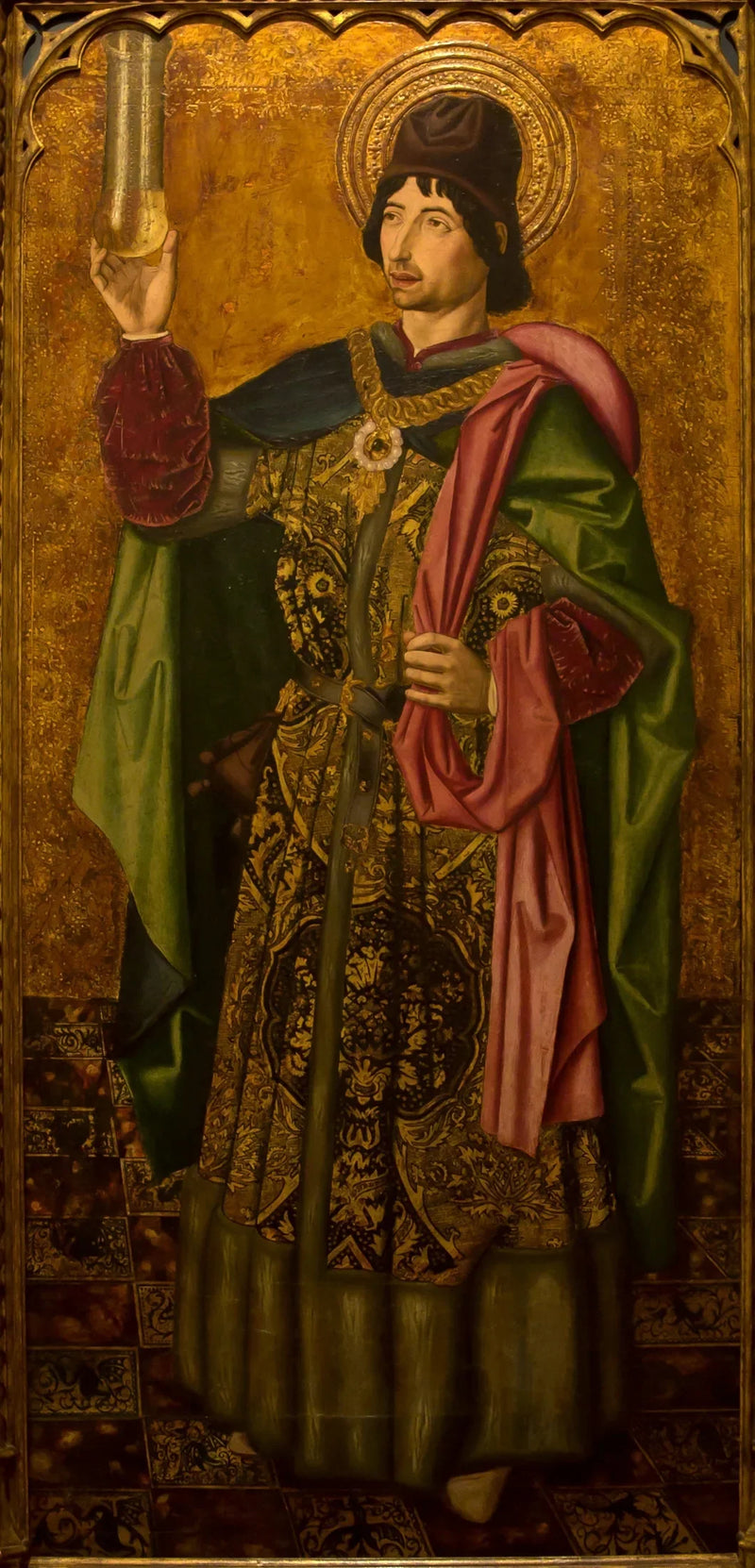 Święty Damian - Bartolomé Bermejo