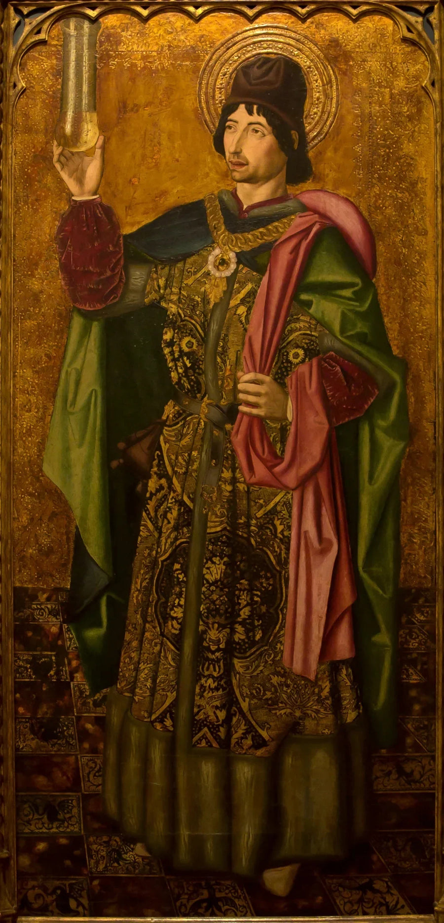 Święty Damian - Bartolomé Bermejo