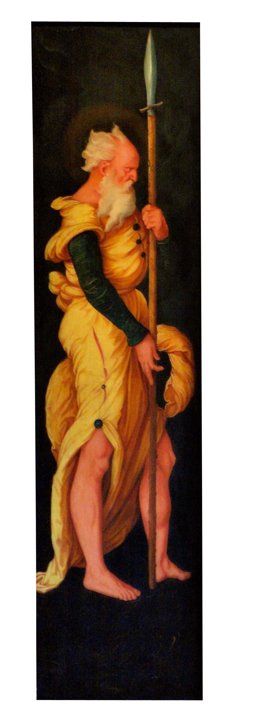 Święty na stojąco - Hans Baldung Grien