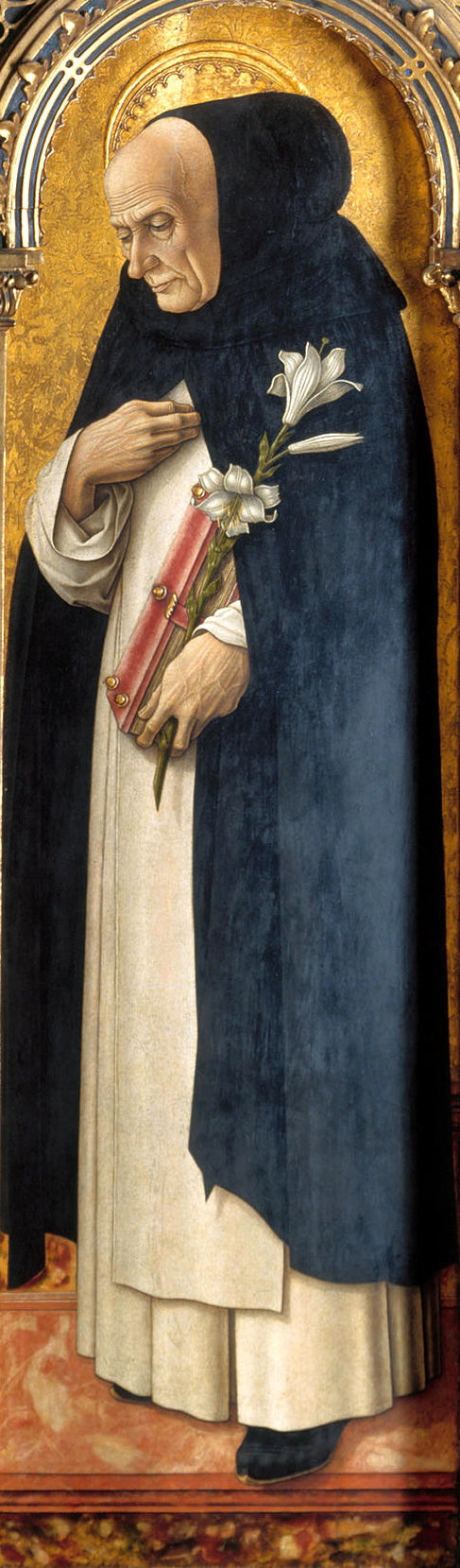 Saint Dominique - Carlo Crivelli - Alpha Reproduction