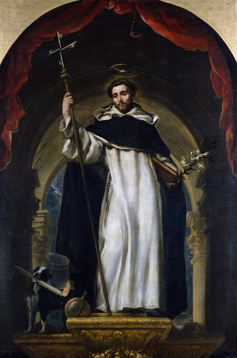 Święty Dominik Guzman - Claudio Coello