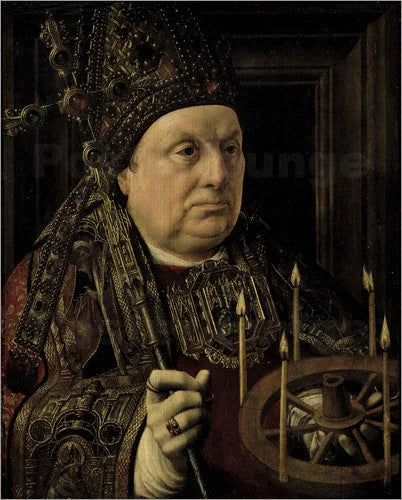 Święty Donatien. - Jan Gossaert