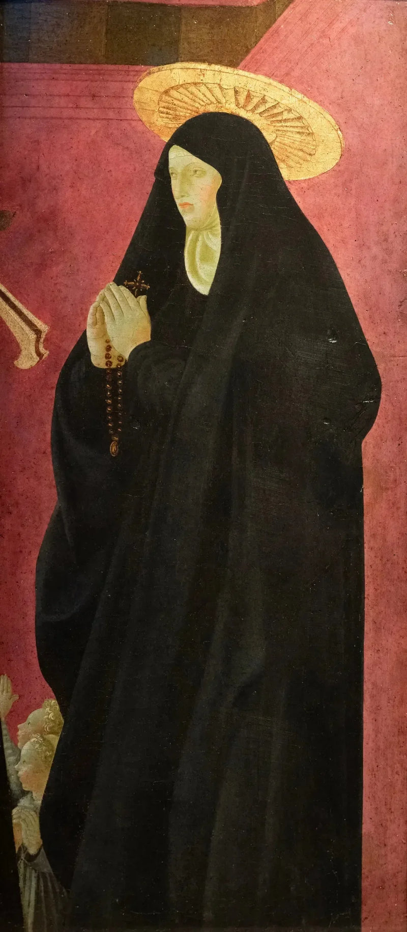 Święty i dwóch dzieci, fragment - Paolo Uccello