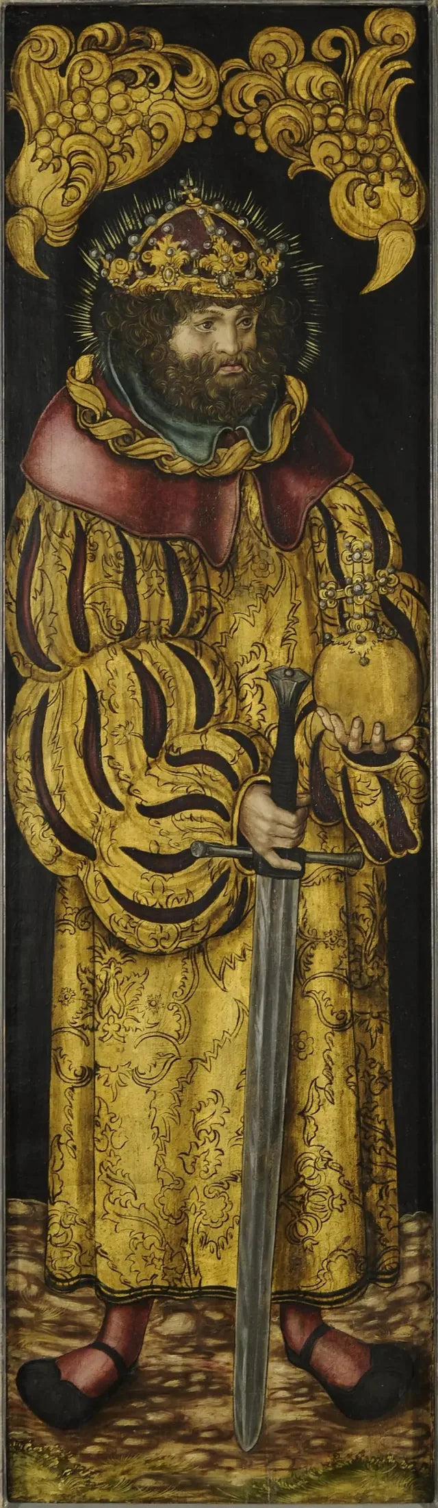 Saint Étienne, król Węgier - Lucas Cranach Starszy