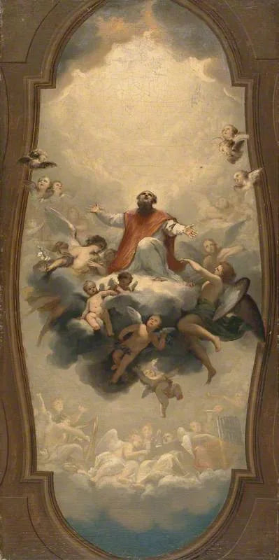 Święty Euzebiusz wniebowzięty - Anton Raphael Mengs