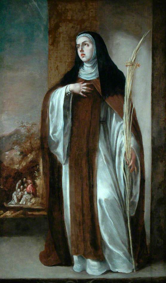 Święta Eustochium - Juan de Valdés Leal