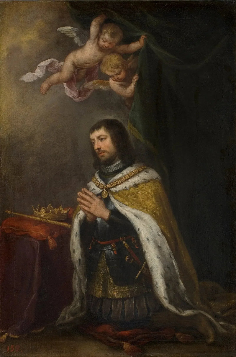 Święty Ferdynand, król Kastylii, Leónu i Asturii - Bartolomé Esteban Murillo