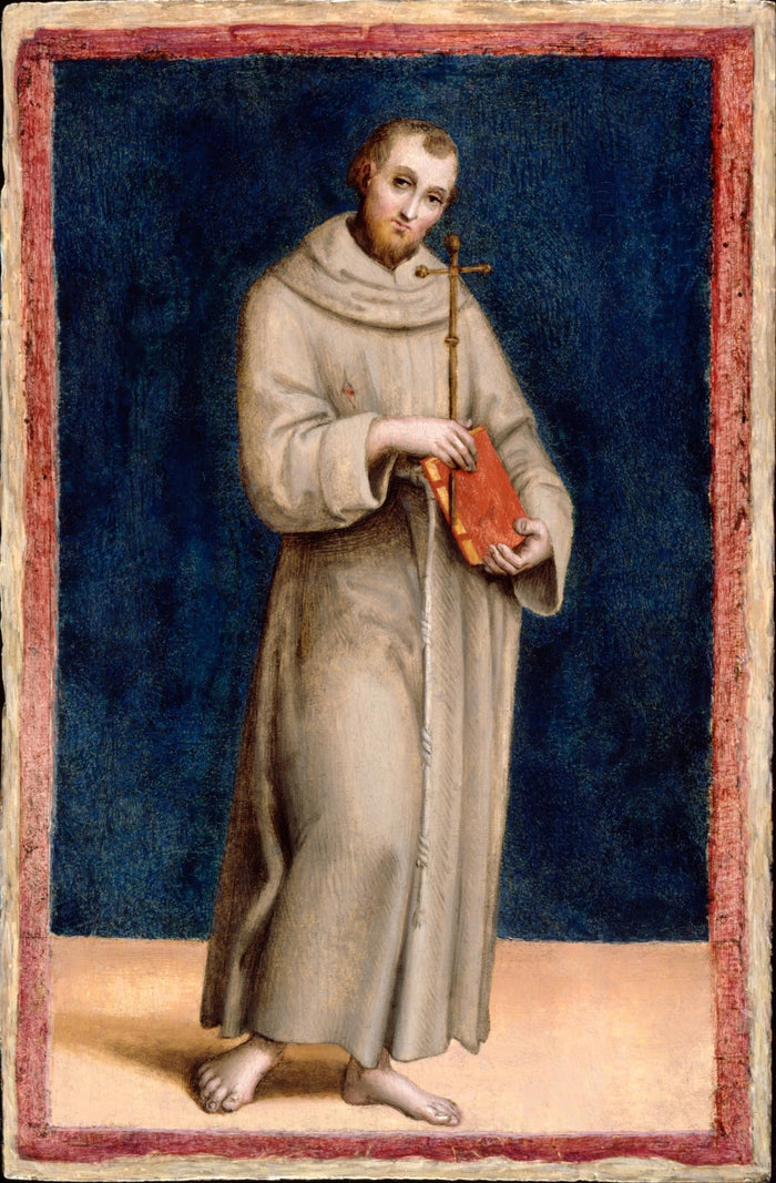 Św. Franciszek z Asyżu, predella ołtarza Colonna, około 1502 r. - Raphaël