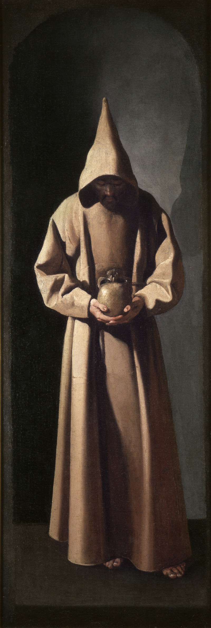 Święty Franciszek rozmyślający nad czaszką - Francisco de Zurbarán