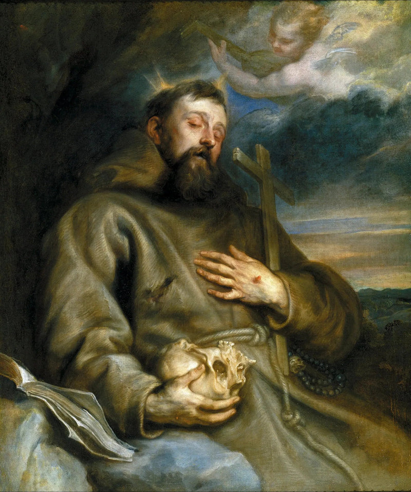 Święty Franciszek z Asyżu w ekstazie - Antoine van Dyck