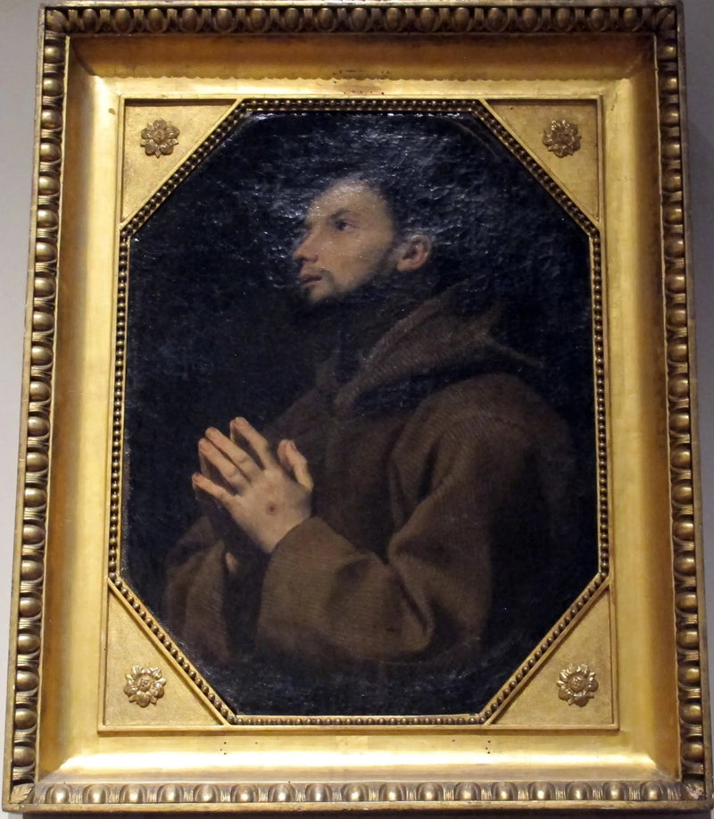 Święty Franciszek z Asyżu w modlitwie - Lorenzo Lippi