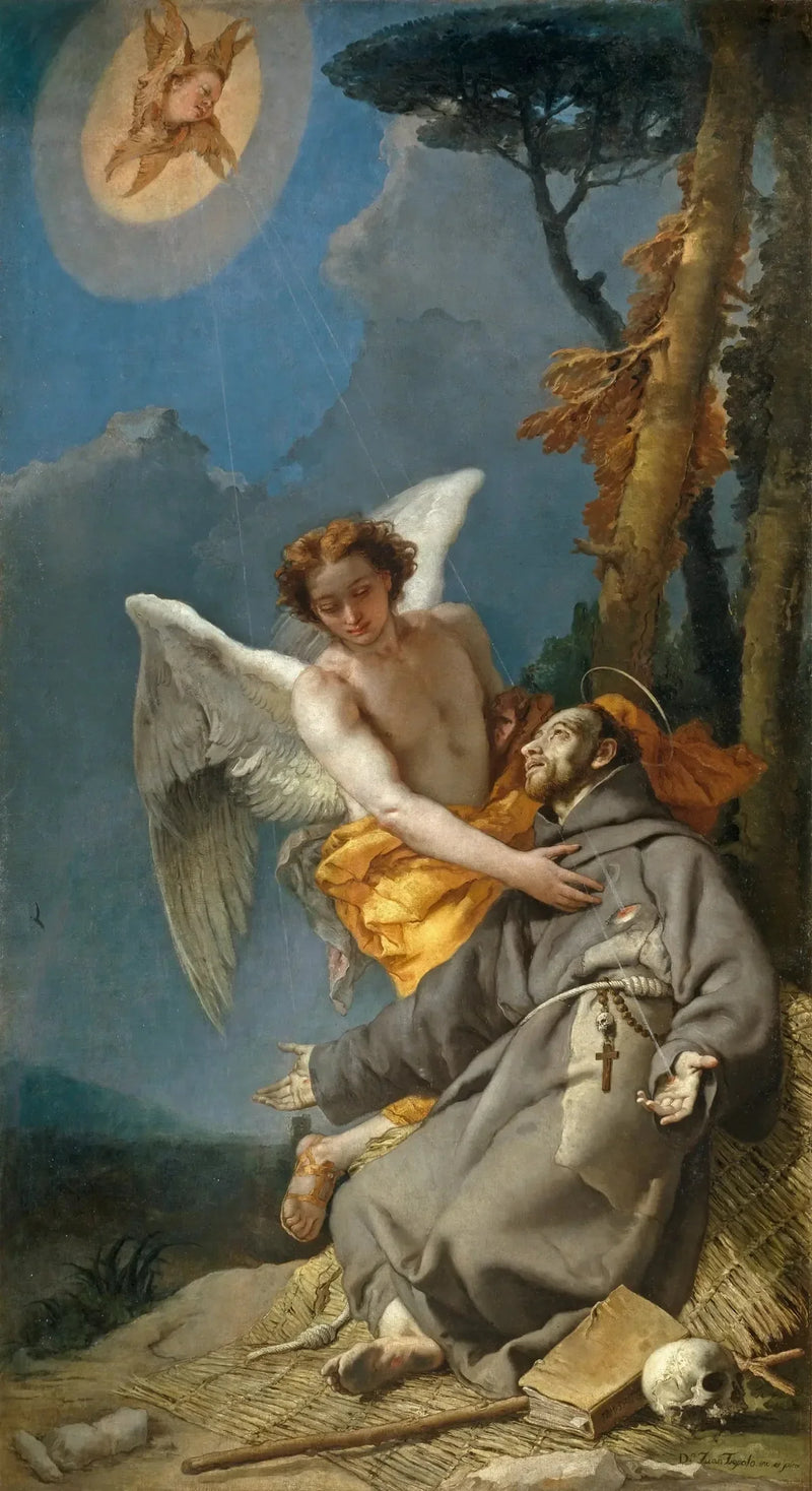 Święty Franciszek z Asyżu otrzymujący stygmaty - Giovanni Battista Tiepolo