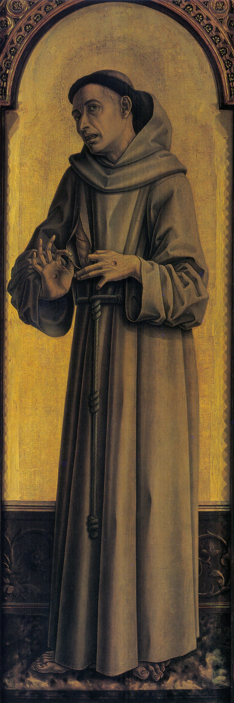 Święty Franciszek z Asyżu - Carlo Crivelli