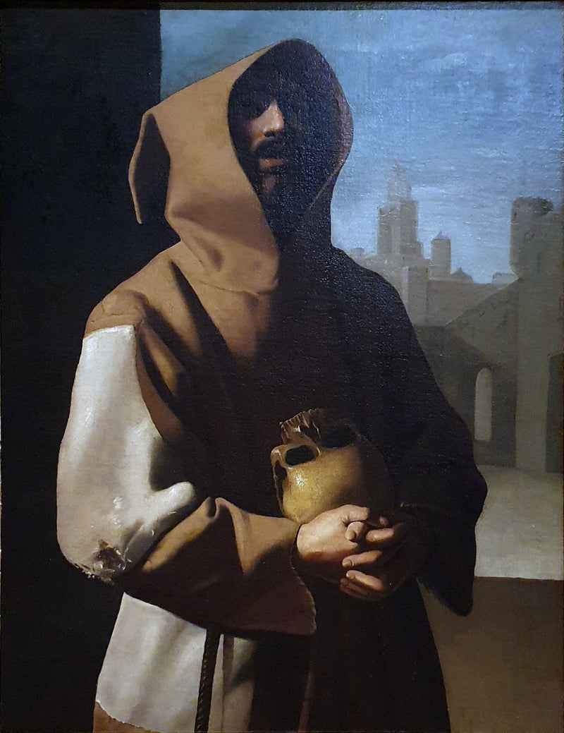 Święty Franciszek z Asyżu w ekstazie - Francisco de Zurbarán