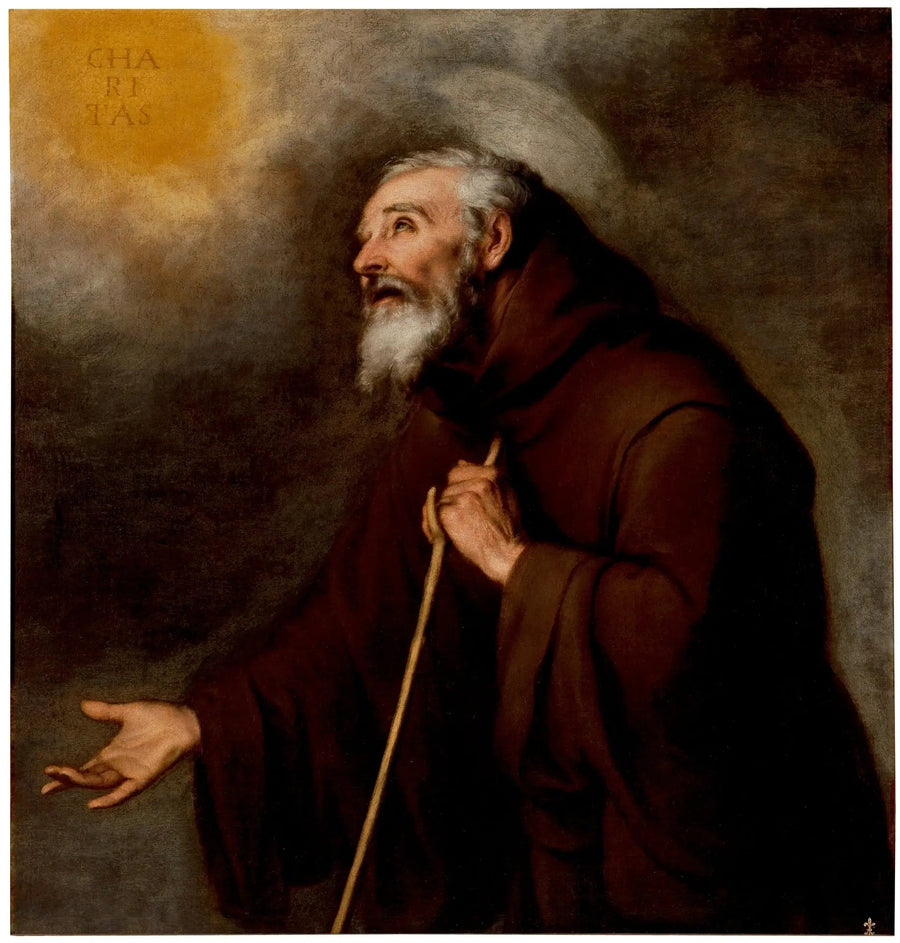 Święty Franciszek z Pauli - Bartolomé Esteban Murillo