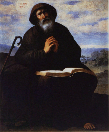 Saint François de Paule - Francisco de Zurbarán - Alpha Reproduction