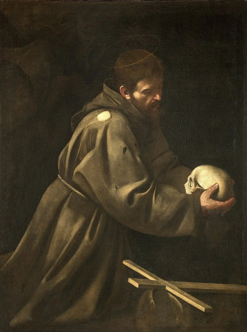 Święty Franciszek w medytacji - Caravaggio