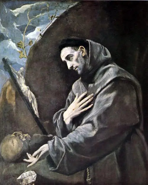 Święty Franciszek w modlitwie - El Greco