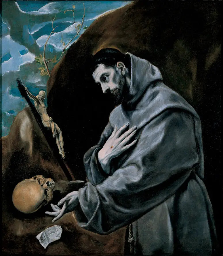 Święty Franciszek w modlitwie - El Greco