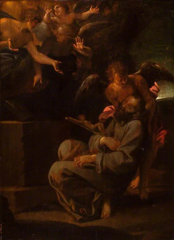 Święty Franciszek omdleły - Annibale Carracci