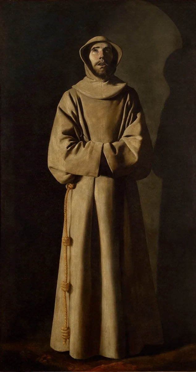Święty Franciszek - Francisco de Zurbarán