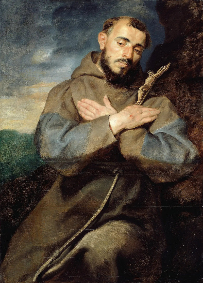 Święty Franciszek - Peter Paul Rubens